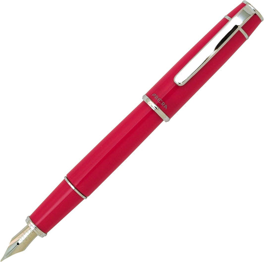 PILOT Prera Medium-Nib, Vivid Pink Body Fountain Pen (FPR-3SR-VP-M)