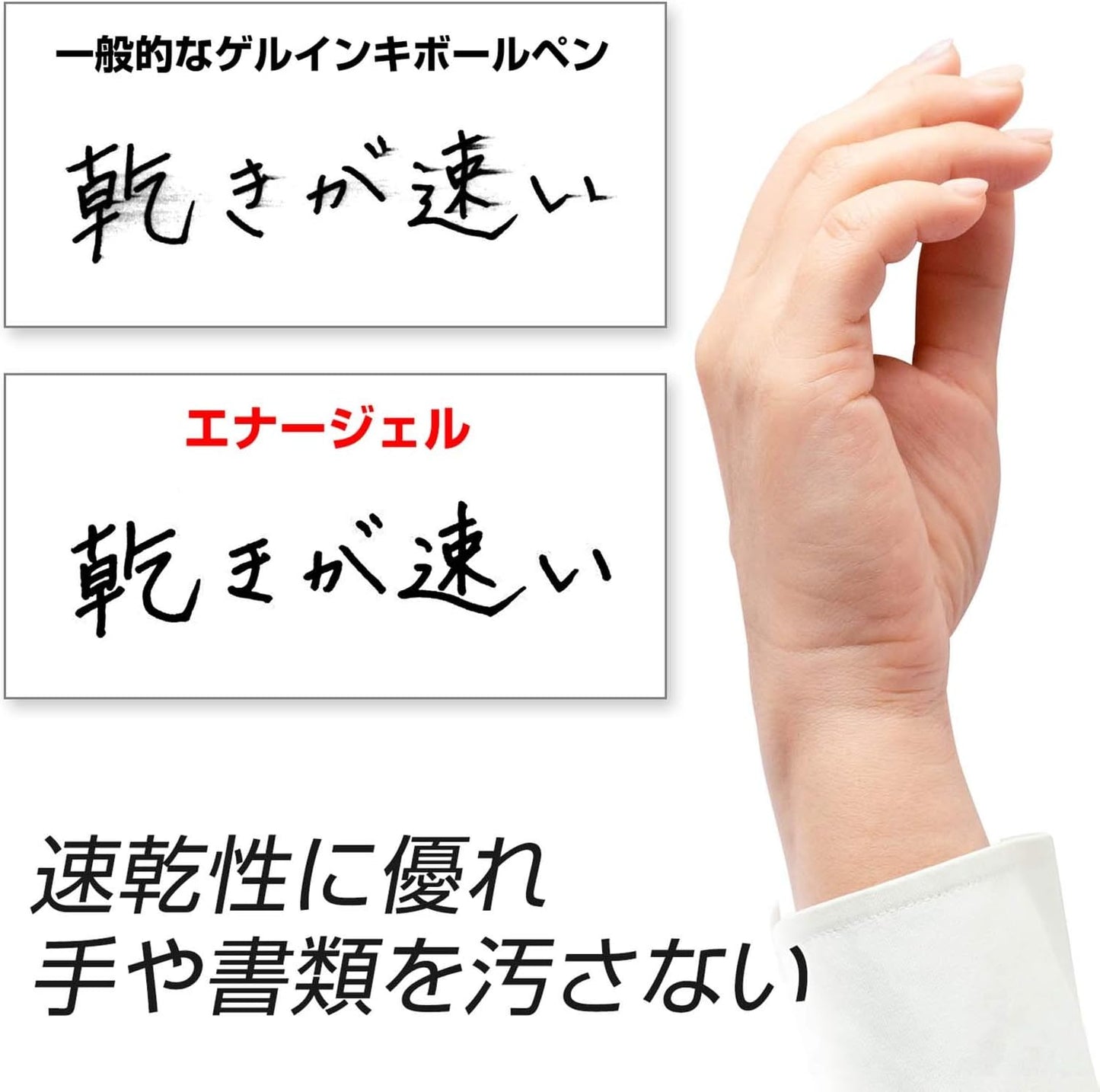 Pentel BLN2005C EnerGel Ink Ballpoint Pen, 05, Dark Blue Shaft