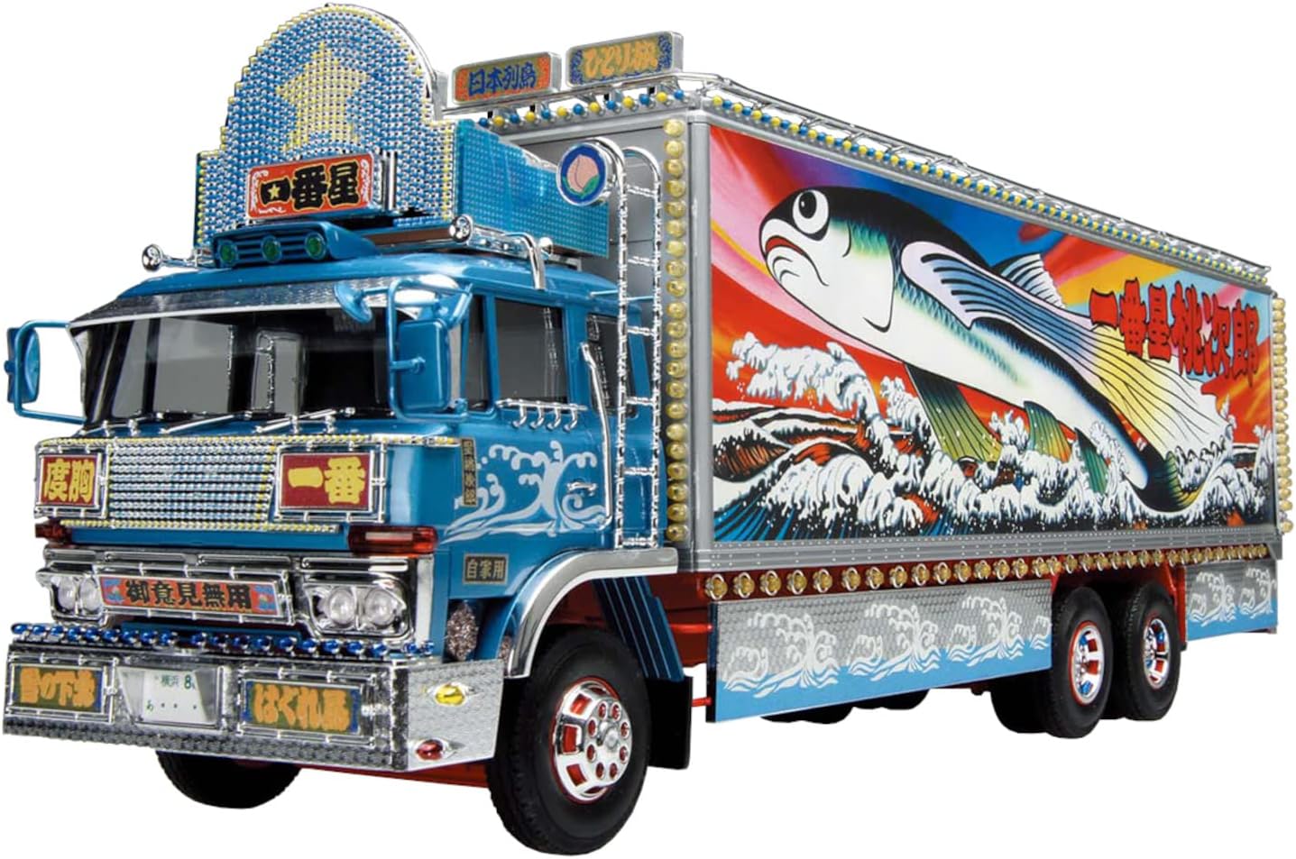 Aoshima Truck Yaro: Ichiban-boshi Neppu 5000 Kilo 1:32 Scale Model Kit