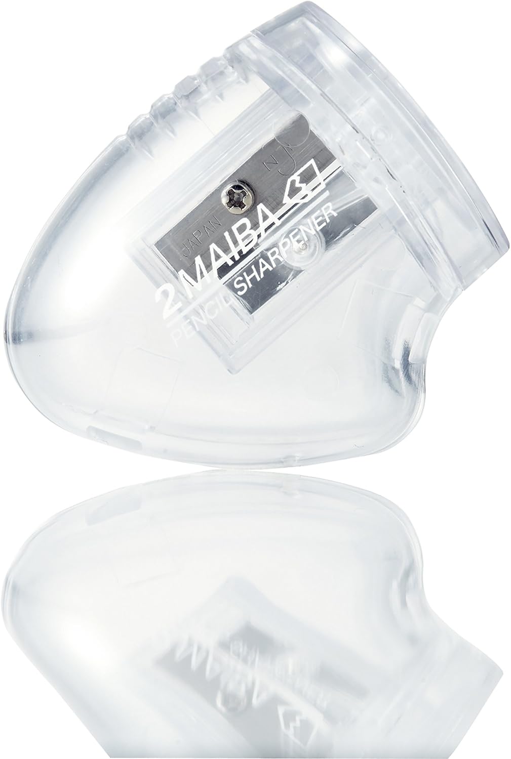 Kutsuwa RS030CL HiLINE Pencil Sharpener, 2 Blades, Clear