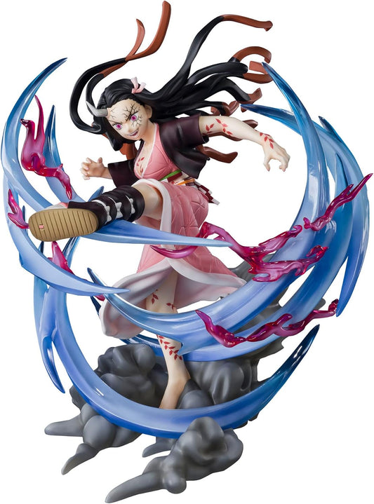 TAMASHII NATIONS - Demon Slayer: Kimetsu no Yaiba - Nezuko Kamado -Demon Form Advancing Ver., Bandai Spirits FiguartsZERO Collectible Statue