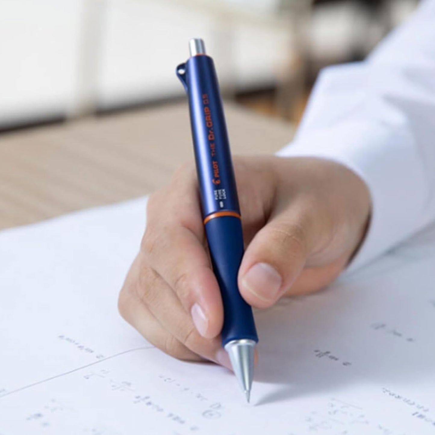 PILOT The Doctor Grip Mechanical Pencil, 0.5mm, HTDG-90R-DGY Dark Gray