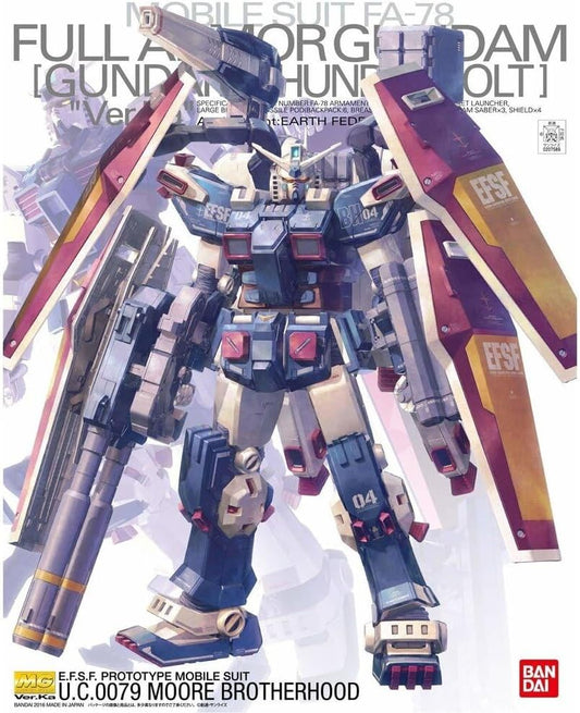 Full Armor Gundam (Gundam Thunderbolt Ver.) (Ver. Ka), Bandai MG 1/100 Model Building Kit