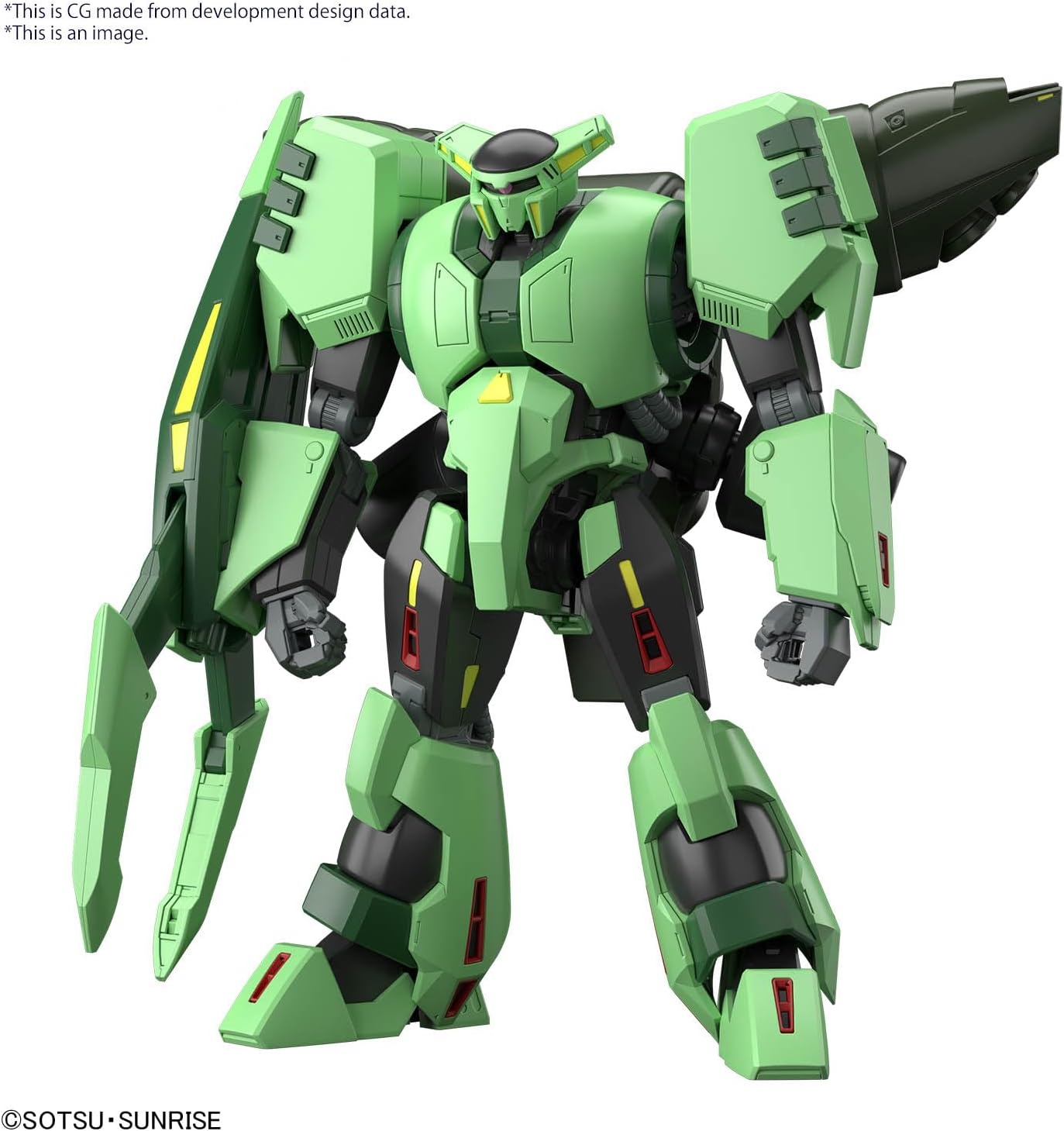 BANDAI Spirits HG Mobile Suit Z Gundam Bolinoke Summon, 1/144 Scale, Color Coded Plastic Model
