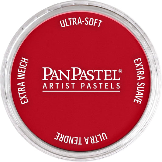PanPastel Artist Pastels by GOLDEN, Permanent Red, 2.44 / 62mm Pan Diameter, Professional Artist Pastels, Unique Pan Format (cake-like)