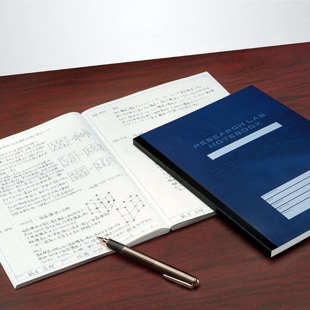 Kokuyo Research and Lab Notebook 80 sheets and Ki-LB208S