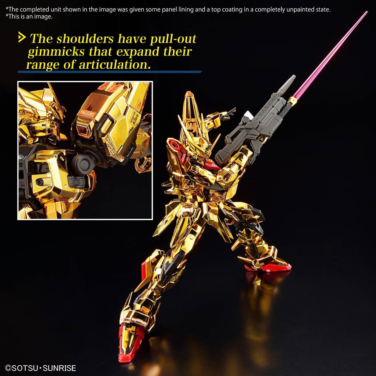 Bandai Hobby - Mobile Suit Gundam Seed Destiny - #41 Akatsuki Gundam Oowashi Unit RG 1/144 Model Kit