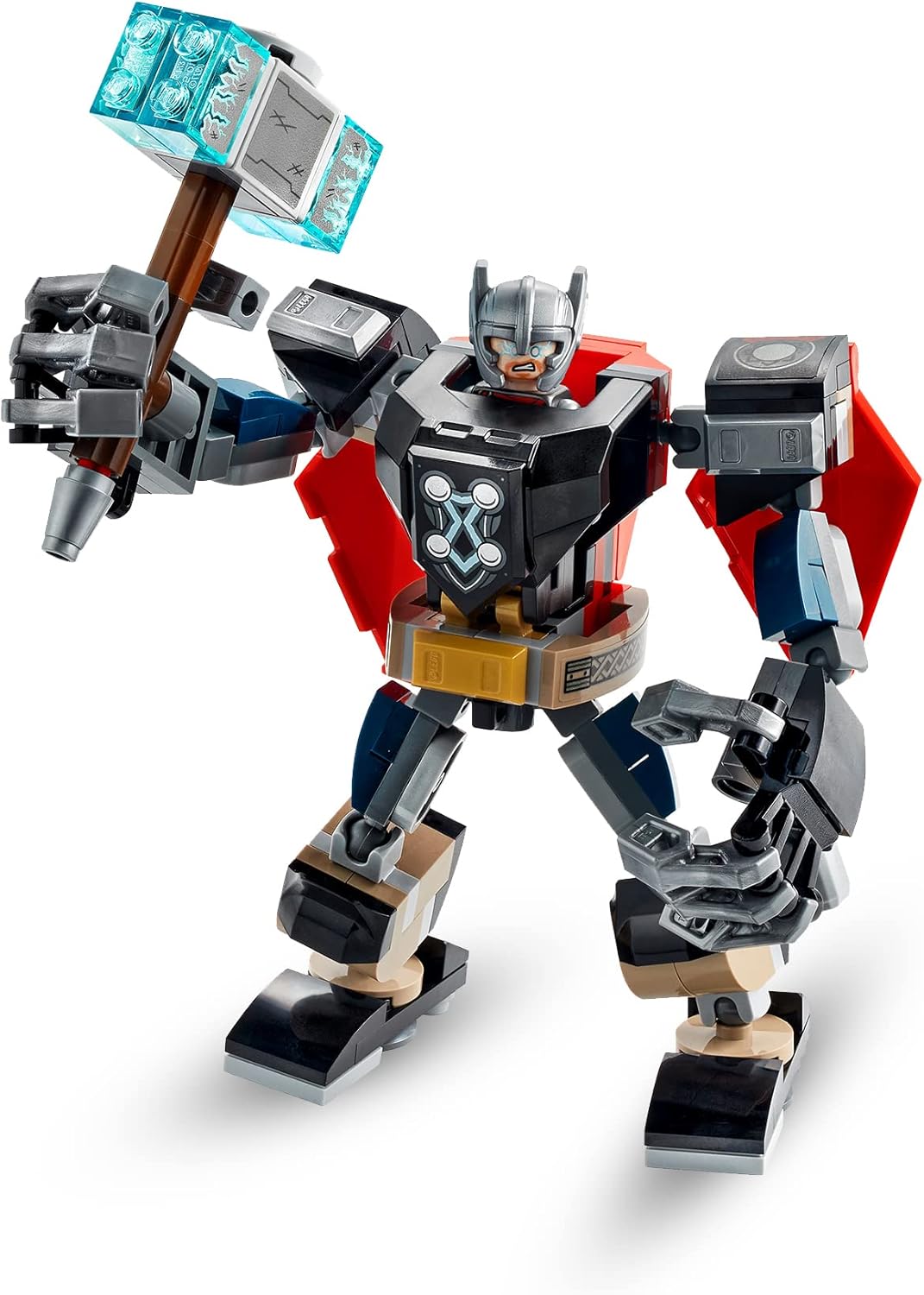 LEGO 76169 Super Heroes Marvel Avengers Thor Mech Armour Set, Action Figure Toy with Thor Minifigure