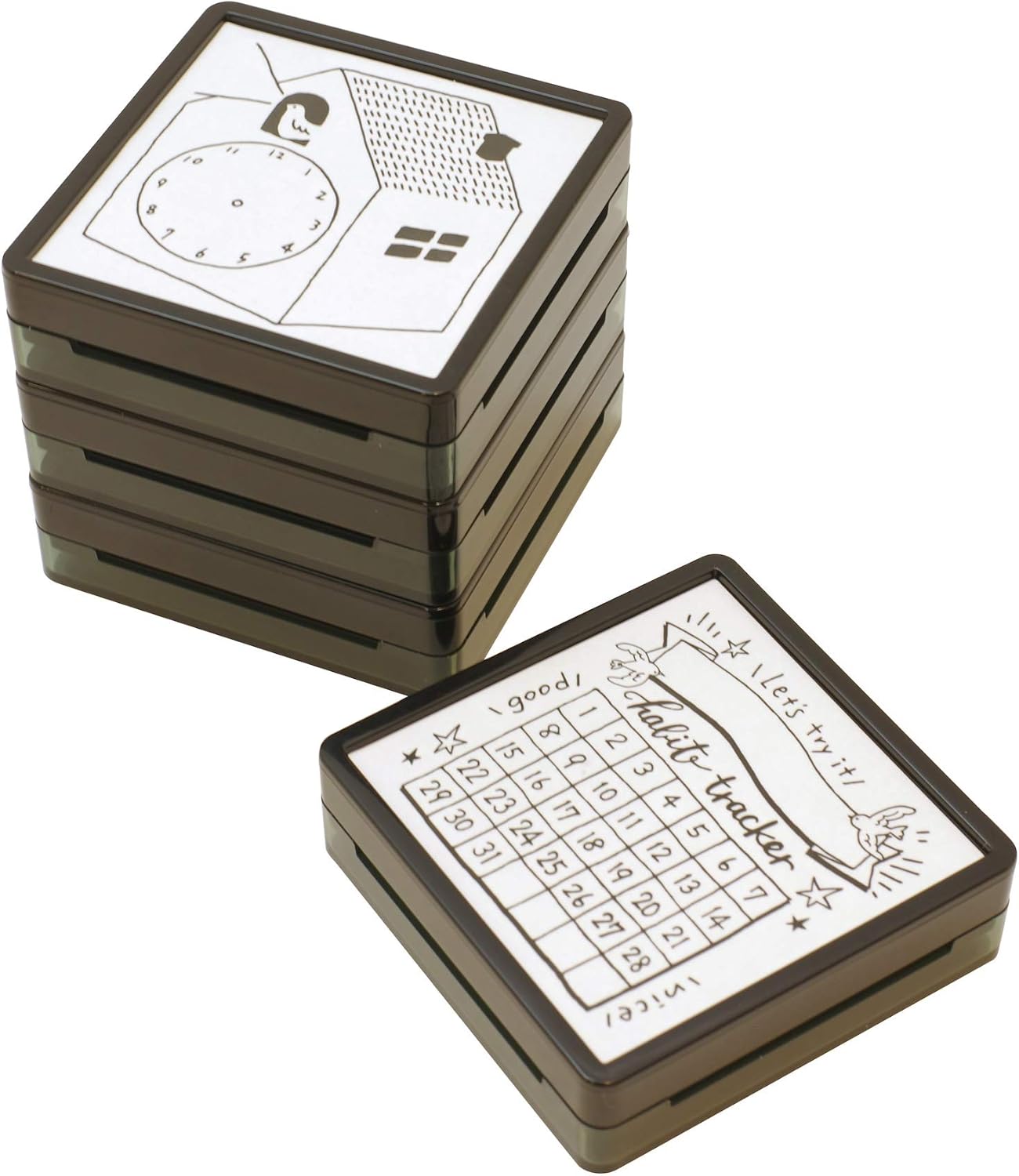 DESIGNPHIL 35392006 Midori Stamp, Infiltration, Hubbit Trucker Pattern