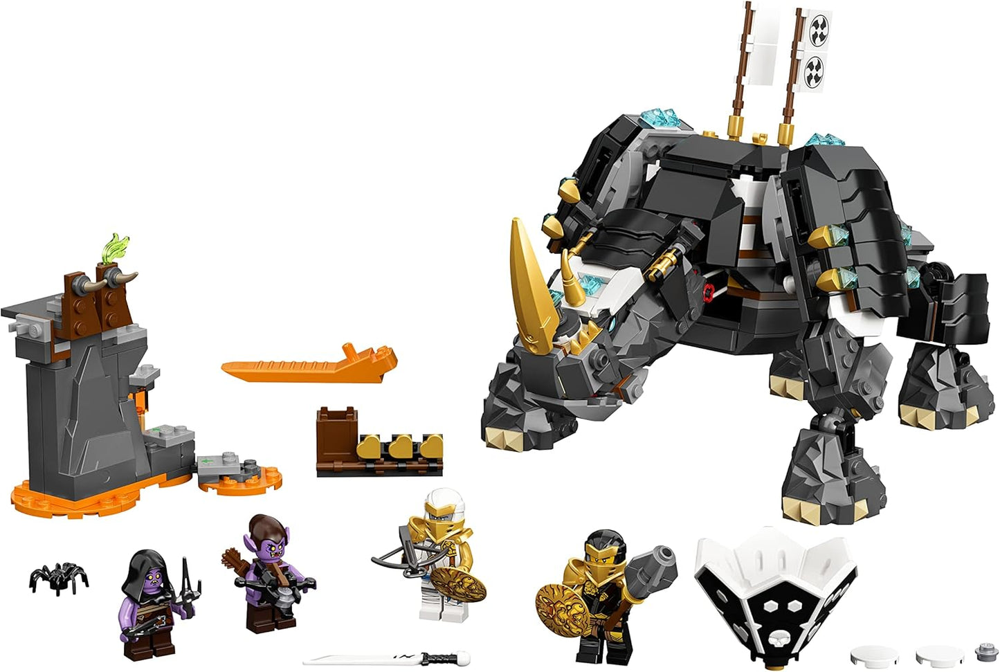 Ninjago Lego 71719 Zane's Mino Creature 2in1 Building Set & Board Game