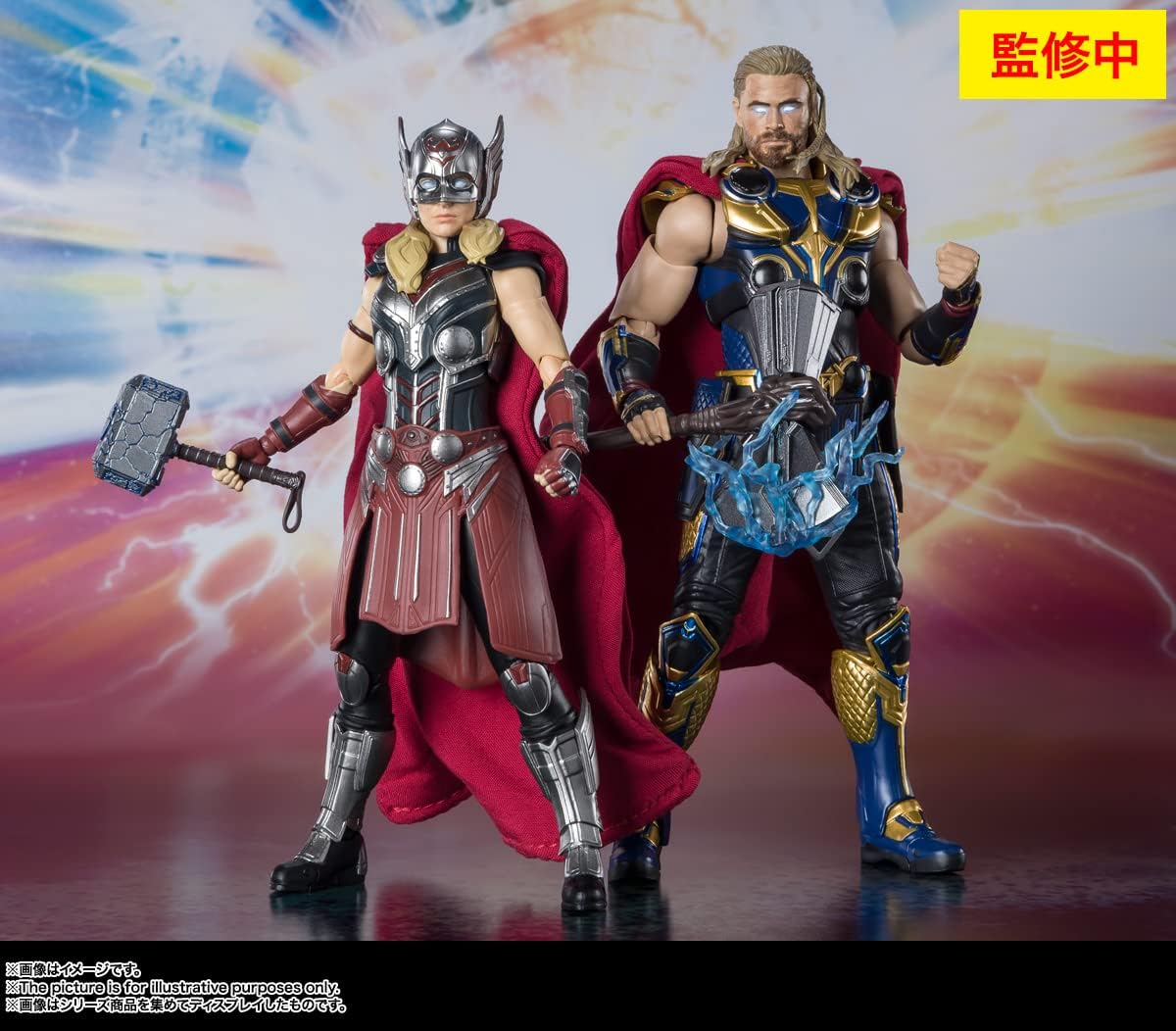 TAMASHII NATIONS - Thor (THOR: Love & Thunder) - Mighty Thor (THOR: Love & Thunder, Bandai Spirits S.H.Figuarts Action Figure