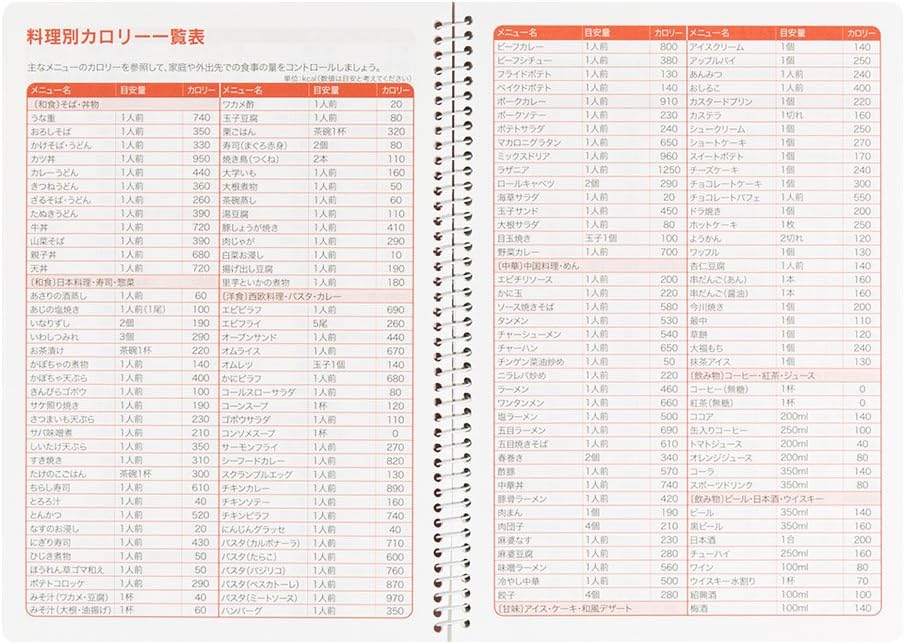 DESIGNPHIL Midori 26154006 Notebook HF Diary for 3 Months Diet A5