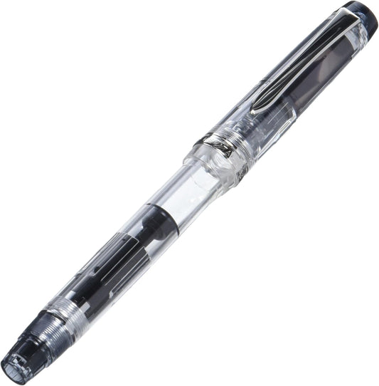 PILOT Fountain Pen Custom Heritage 92, Clear Body, M-Nib