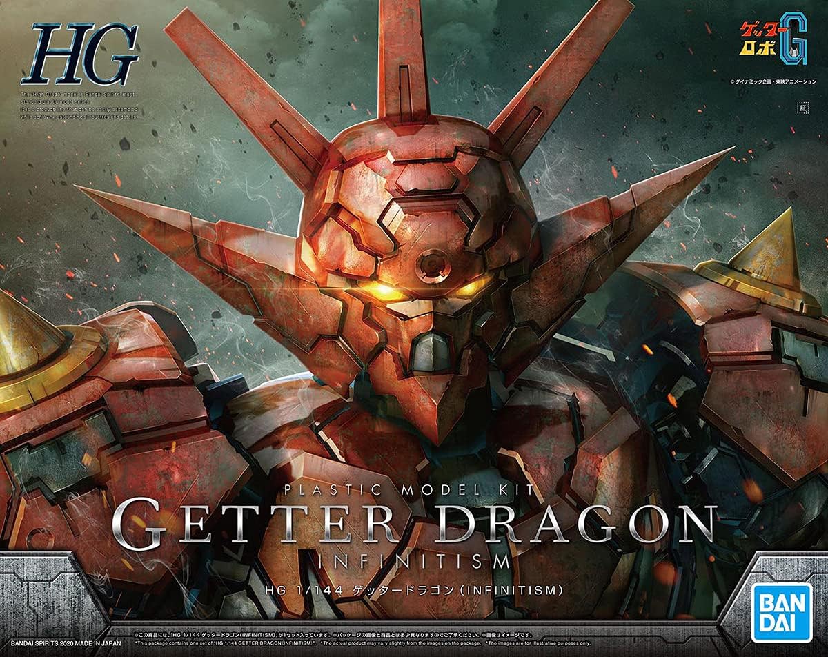 Bandai Hobby - Getter Robo - Getter Dragon (Infinitism Version), Bandai Spirits HG 1/144