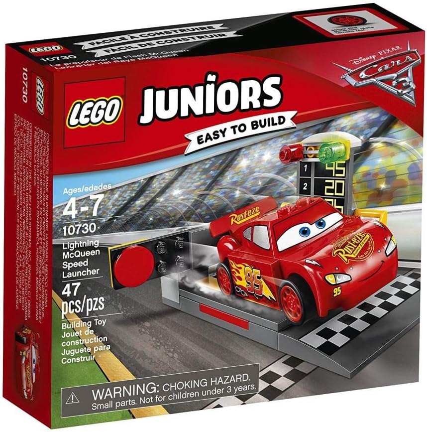 LEGO Juniors Lightning McQueen Speed Launcher Cars 3 10730
