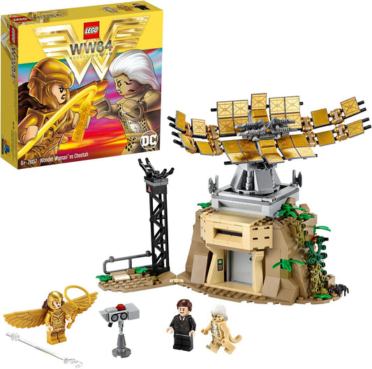LEGO 76157 DC Super Heroes Wonder Woman vs Cheetah building set with minifigures