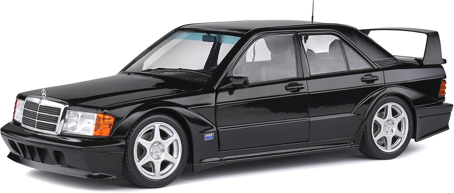 Solido 1990 Mercedes-Benz 190 Evo II W201 Black 1:18
