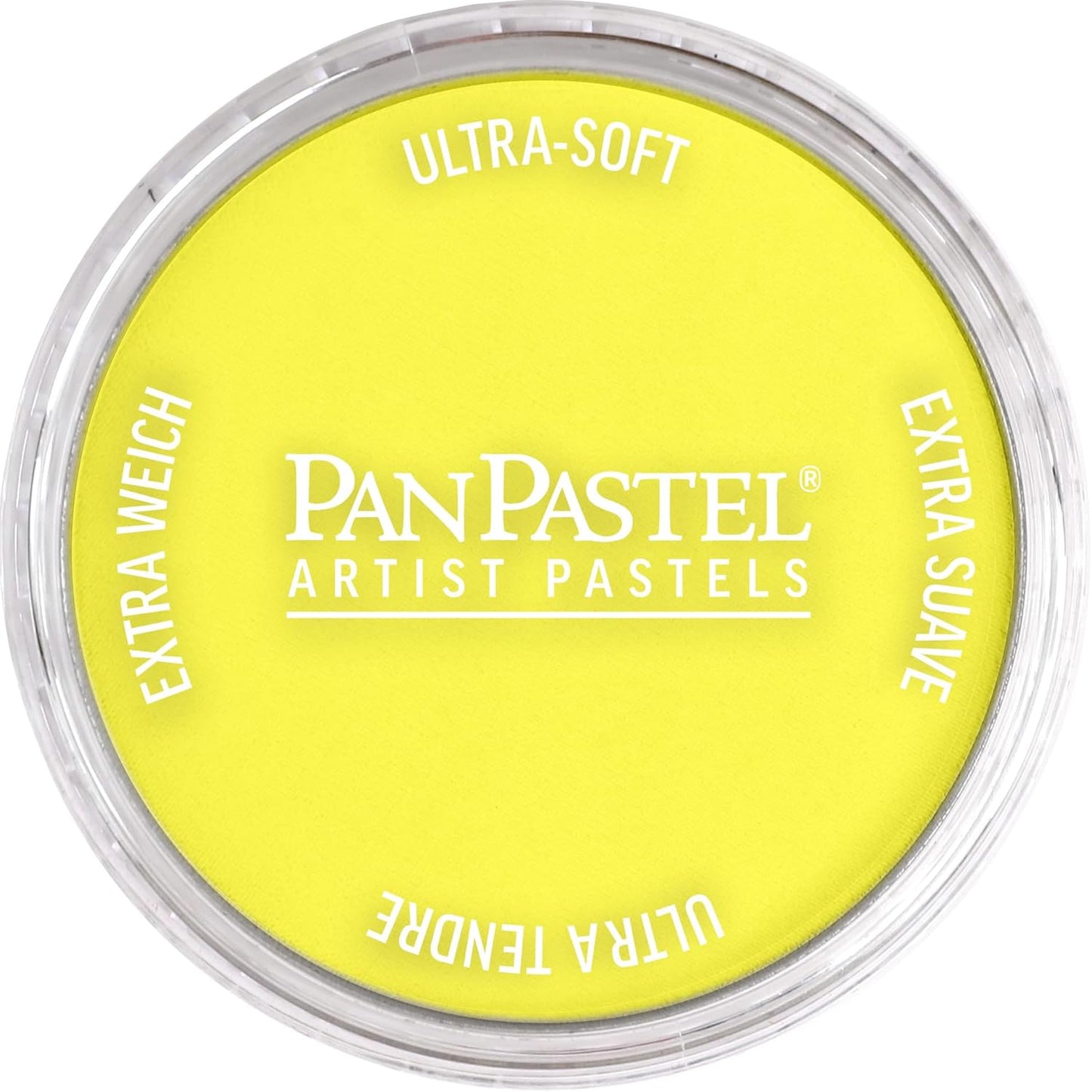 PanPastel Artist Pastels by GOLDEN, Hansa Yellow, 2.44 / 62mm Pan Diameter, Professional Artist Pastels, Unique Pan Format (cake-like)