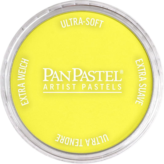 PanPastel Artist Pastels by GOLDEN, Hansa Yellow, 2.44 / 62mm Pan Diameter, Professional Artist Pastels, Unique Pan Format (cake-like)