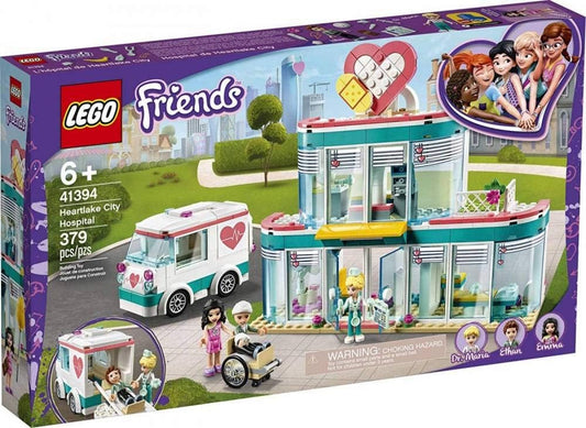 LEGO 41394 Friends Heartlake City Hospital Playset with Emma and 2 Other Mini Dolls, for Girls and Boys 6