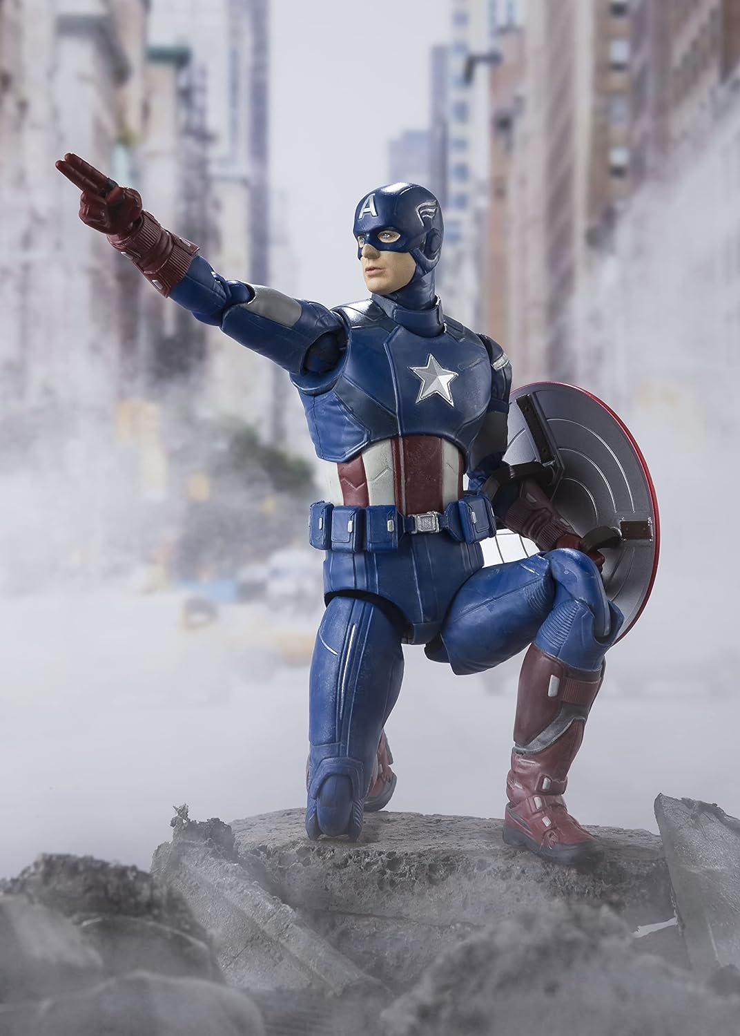 TAMASHII NATIONS - Avengers - Captain America - Edition, Bandai Spirits S.H.Figuarts Action Figure
