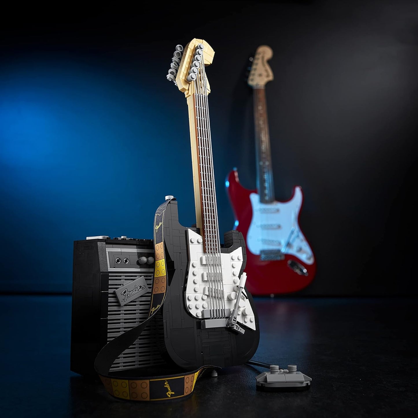 LEGO Ideas Fender Stratocaster 21329 Building Kit; Cool Gift Idea for Guitar Players and Music Lovers (1,074 Pieces)