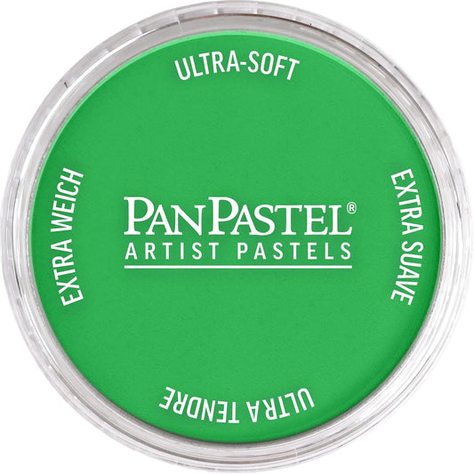 PanPastel Artist Pastels by GOLDEN, Permanent Green, 2.44 / 62mm Pan Diameter, Professional Artist Pastels, Unique Pan Format (cake-like)
