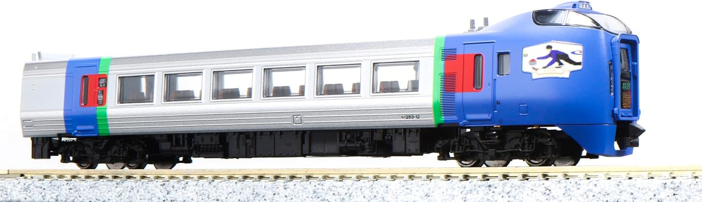 KATO N Gauge Kiha 283 Series Okhotsk/Heavy Snow 4-Car Set, Engaru, Kitami, Bihoro, Railway Model, Diesel Car