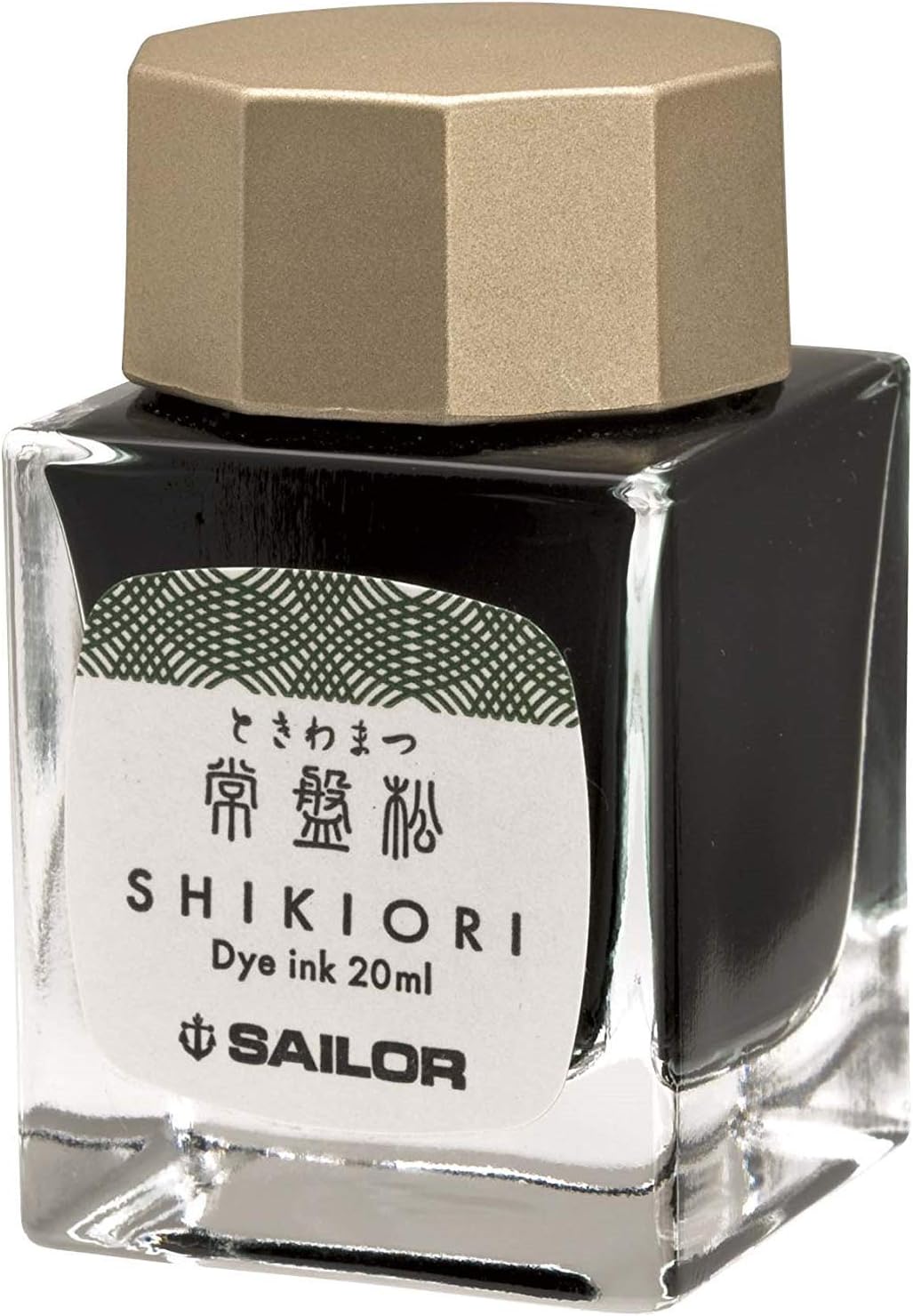 Sailor Fountain Pen, Bottled Ink, Shiki-Okinori (16 Nights' Dreams), Tokiwamatsu 13-1008-202
