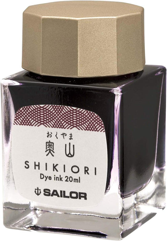 Sailor Fountain Pen, Bottled Ink, Shiki-Okuyama 13-1008-208