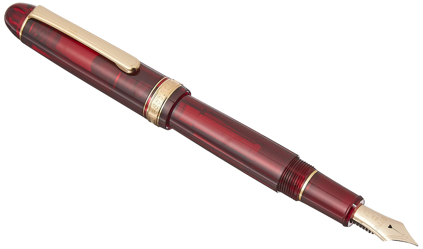 PLATINUM Fountain Pen #3776 Century Bourgogne Soft Fine PNB-13000#71-0