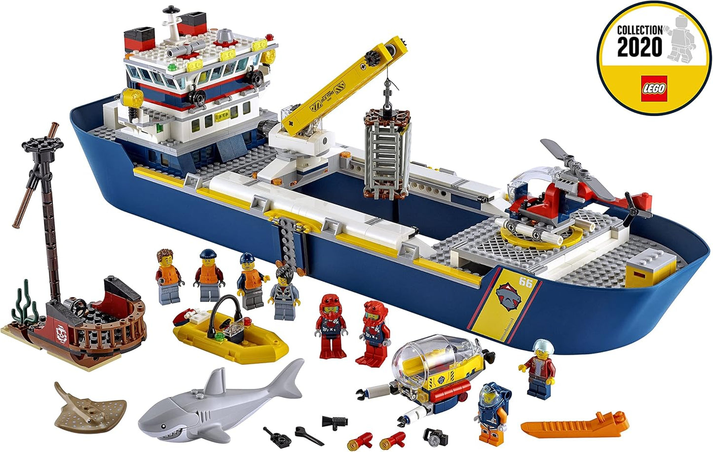 LEGO 60266 City Oceans The Ocean Exploration Boat