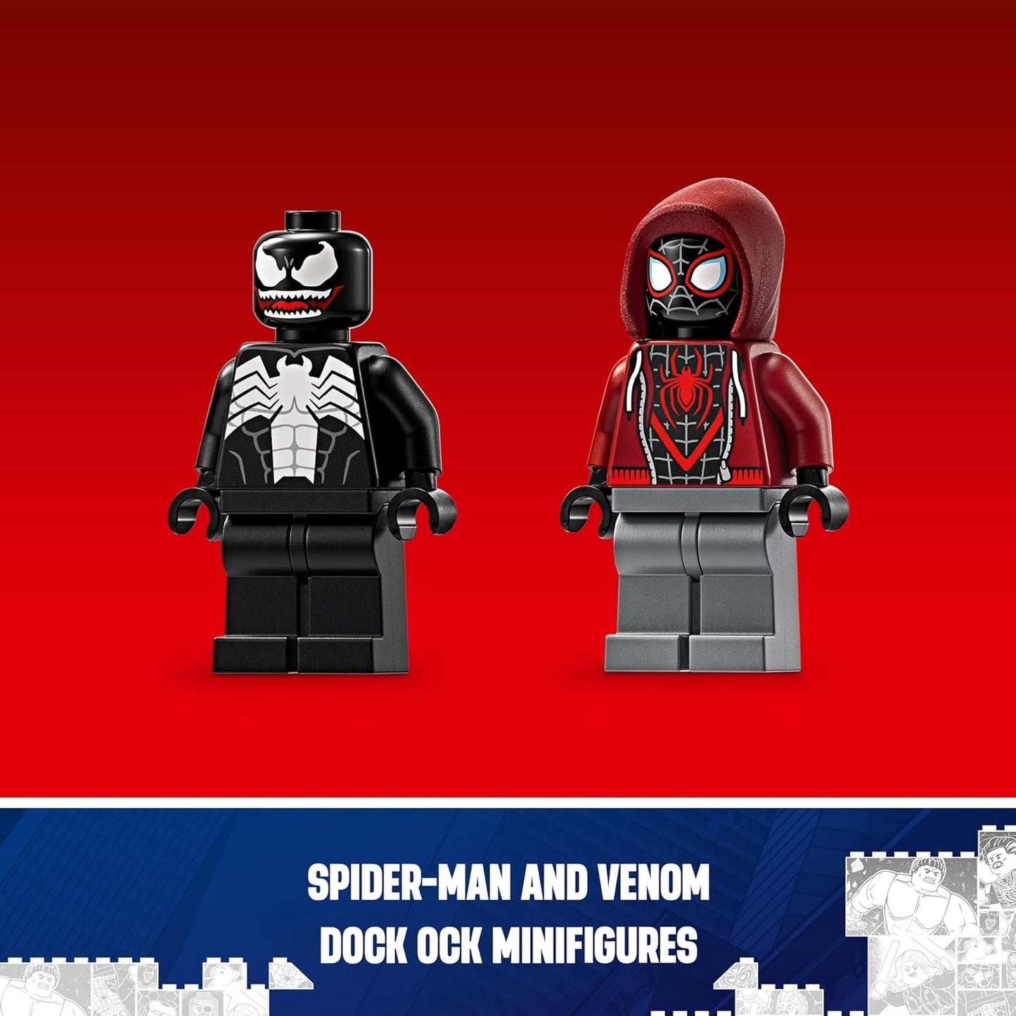 Lego Marvel Superheroes Venom Mech Armor vs. Miles Morales Set 76276
