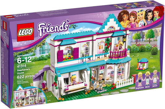 LEGO 41314 Friends Heartlake City Stephanie's House Building Set, Mini Doll House, Build and Play Toys for Girls