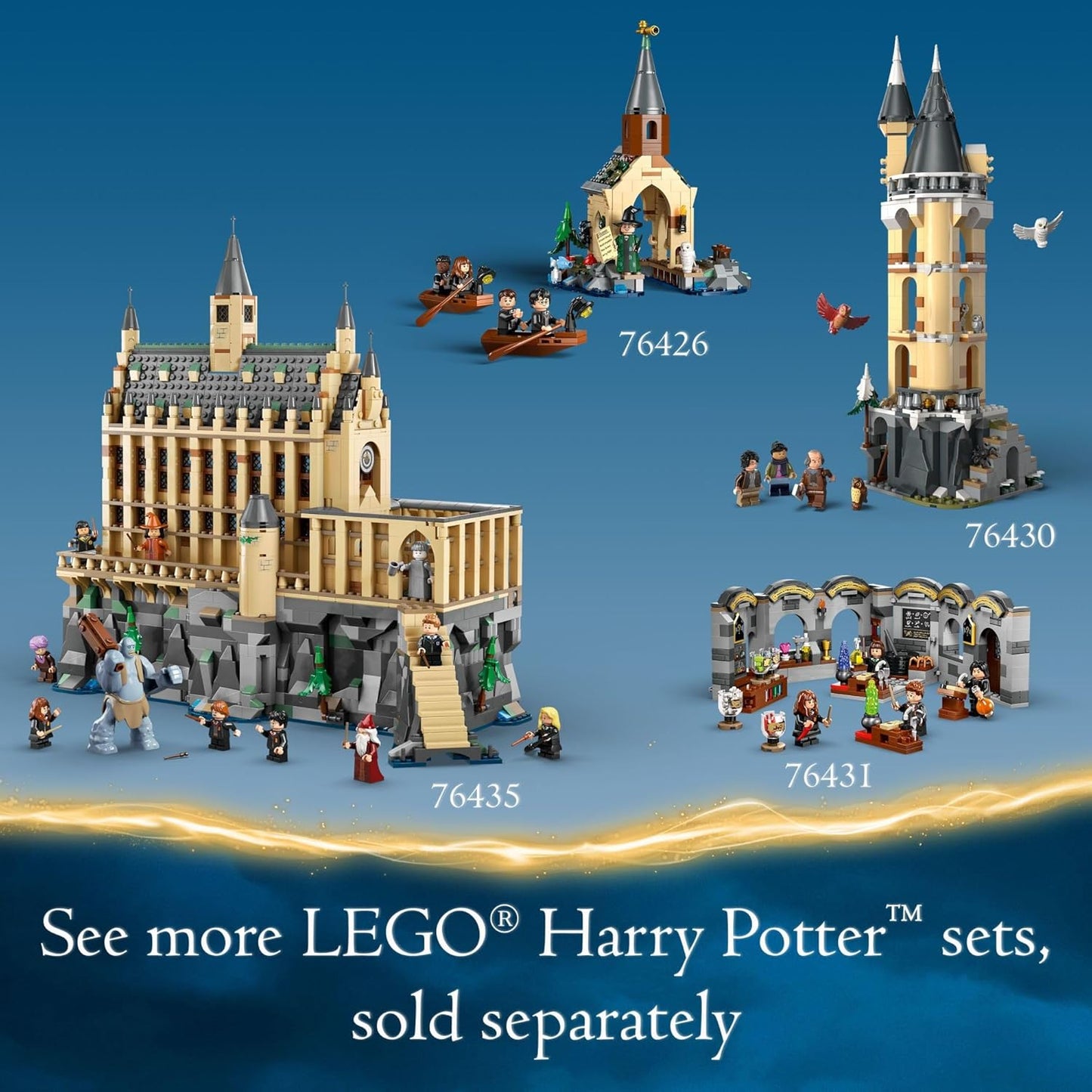 LEGO Harry Potter Buckbeak The Hippogriff Collectible Toy, Magical Creature Figure, Fun Harry Potter Toy for Kids, Harry Potter Themed Birthday Gift for 9 Year Old Boys, Girls or Any Fan, 76427