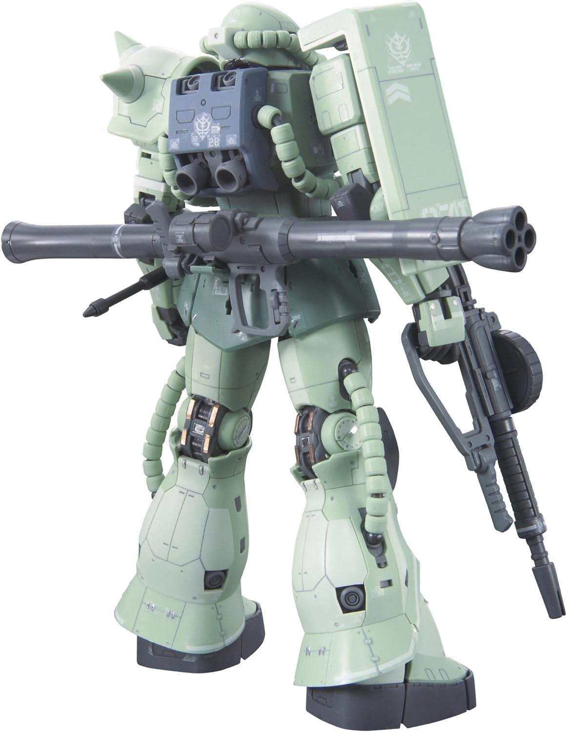 Bandai Hobby Bandai #04 MS-06F Zaku II 1/144 Real Grade