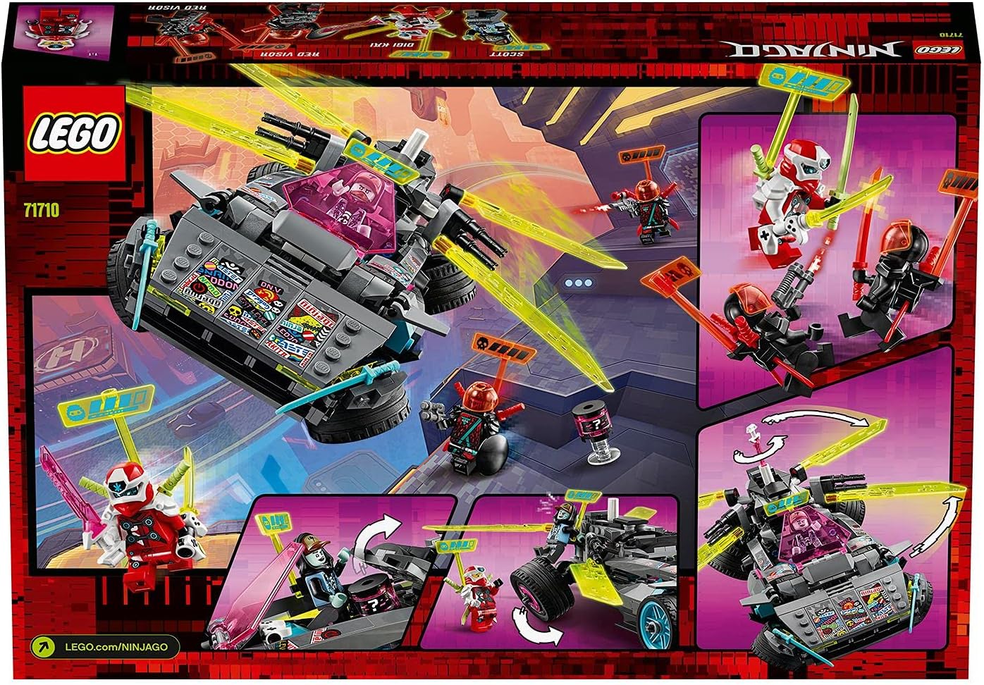 LEGO 71710 Ninjago Tuned Ninja Car