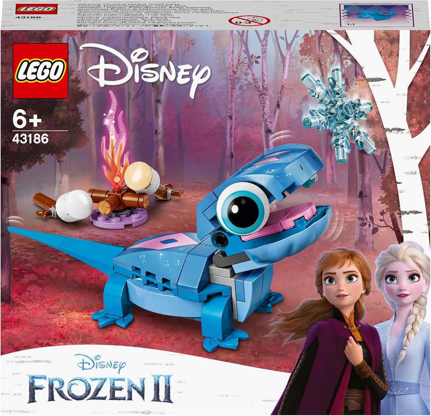 LEGO 43186 Disney Princess Buildable Character: Bruni The Salamander
