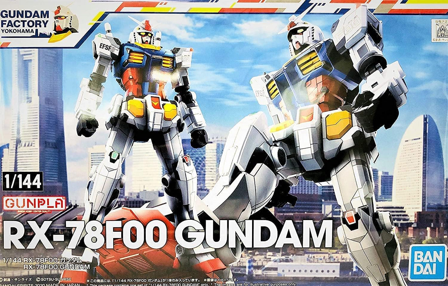 BANDAI 1/144 RX-78F00 Gundam Figurine