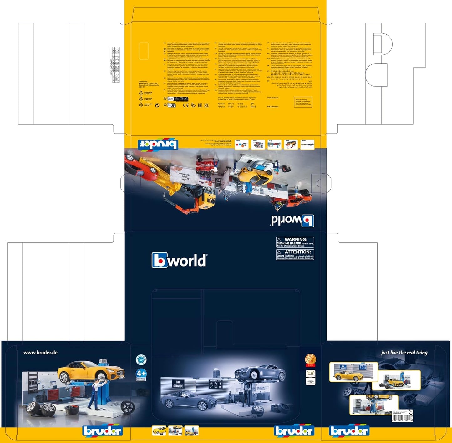 Bruder 62110 Bworld Car Service