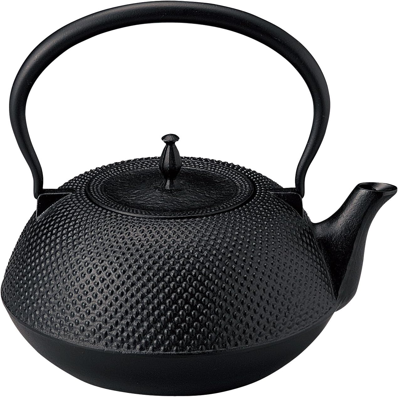 TONAMI store Nambu ironware flat Arale for IH (black) 1.5L 99-11 (Japan import / The package and the manual are written in Japanese)