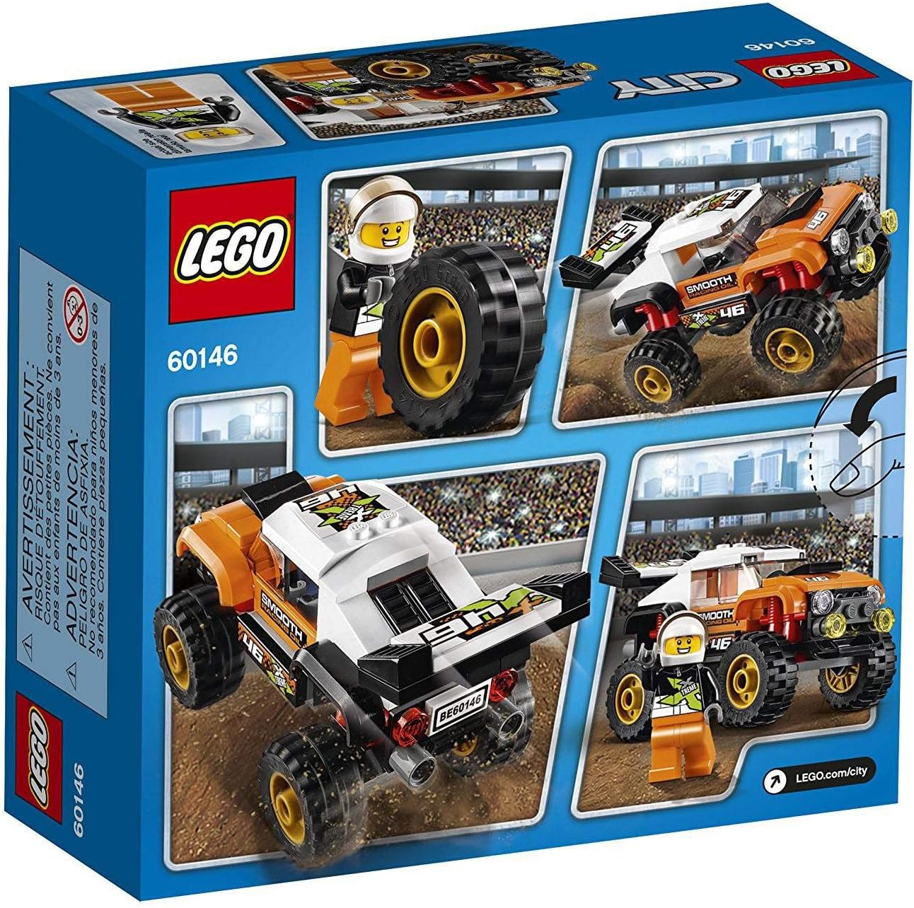 LEGO City Great Vehicles Stunt Truck 60146 Building Kit