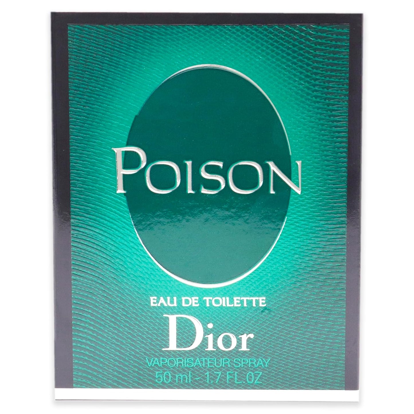 Poison By Christian Dior For Women. Eau De Toilette Spray Black 1.7 Fl Oz