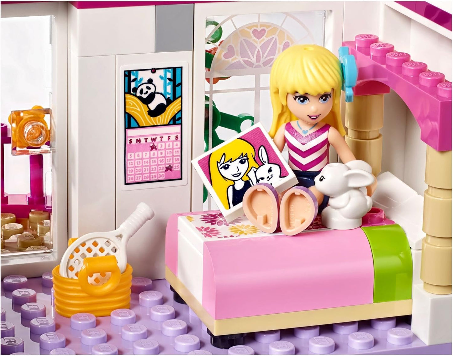 LEGO 41314 Friends Heartlake City Stephanie's House Building Set, Mini Doll House, Build and Play Toys for Girls