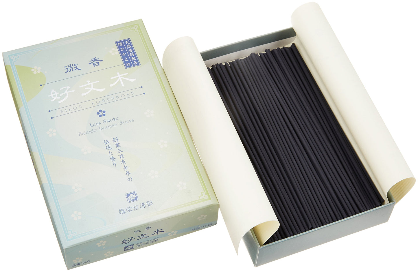 Japanese Incense - Baieido Bikou Kobunboku - 160 Sticks