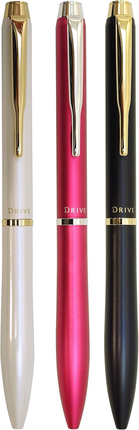 PILOT BDR-3SEF-P Acro Ink Ballpoint Pen, Acro Drive Extra Fine Point, Pink Body