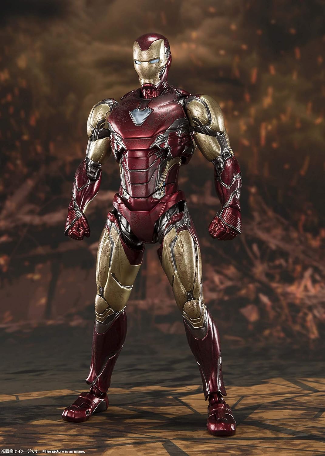 TAMASHII NATIONS - Avengers: Endgame - Iron Man Mk. 85 -Final Battle Ver, Bandai Spirits S.H. Figuarts Action Figure