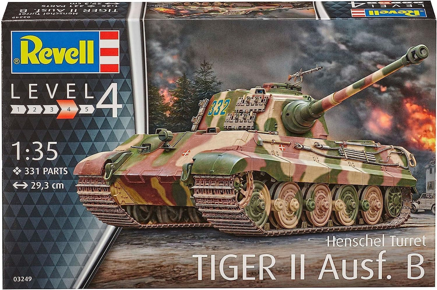 Revell 03249 Tiger Ll Ausf.B (Henschel Turret) Building Kit