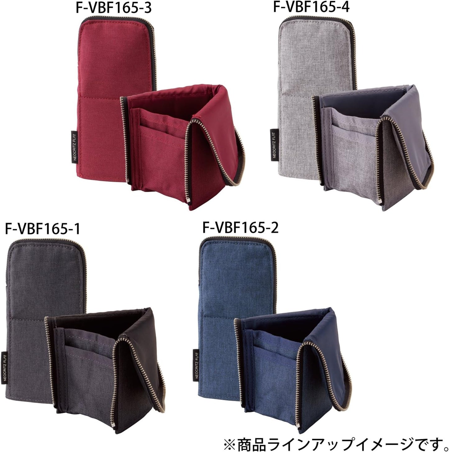 KOKUYO Pen case NEOCRITZ Flat Biz neokurittuhuratto (Red)