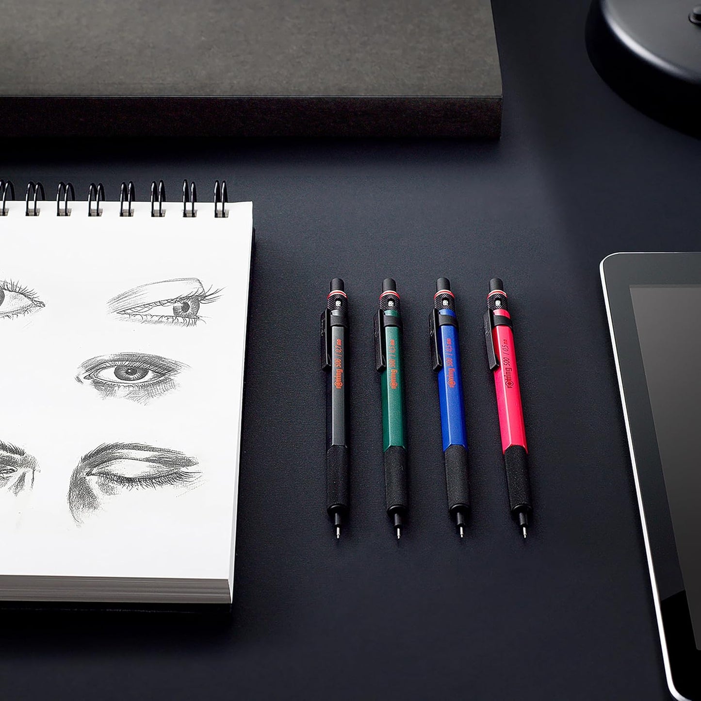 Rotring 500 Mechanical Pencil, Blue Barrel, 0.5mm